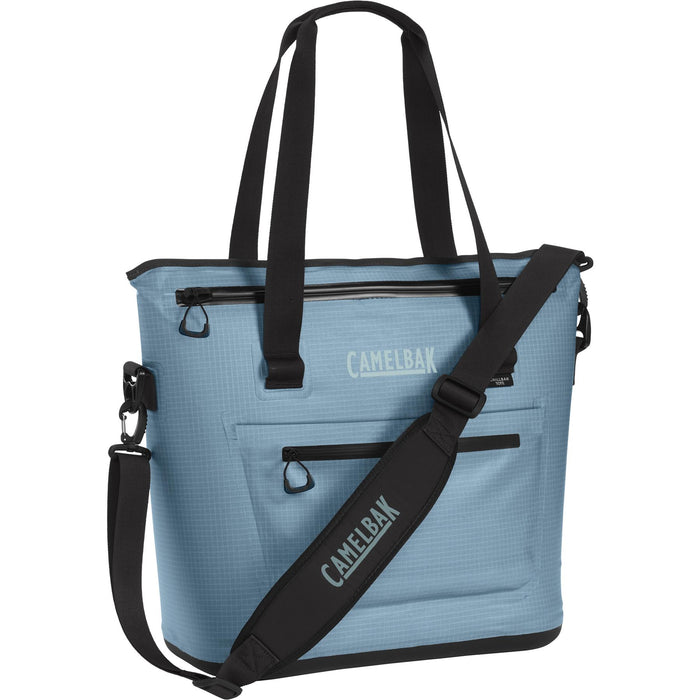 CamelBak ChillBak 18L Tote Soft Cooler with 3L Fusion Group Reservoir Padded Straps Waterproof Insulated Cooler Bags - Adriatic Blue