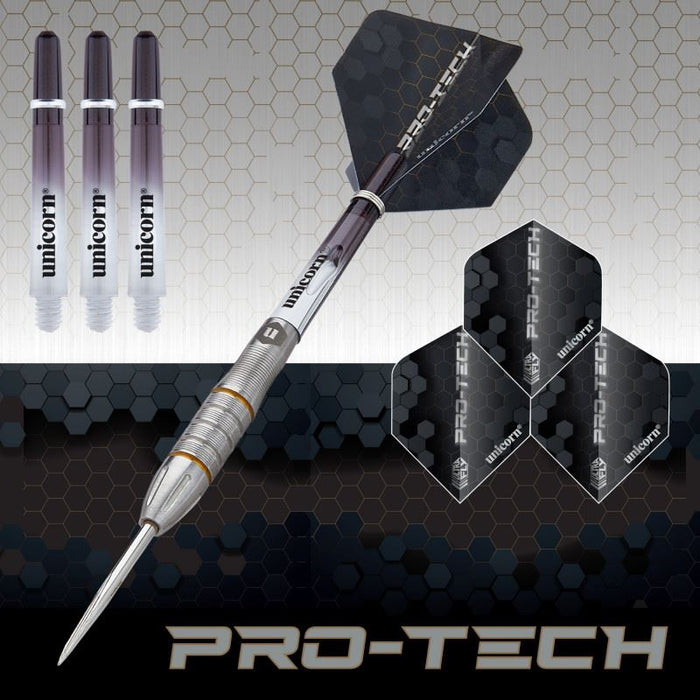 Unicorn Pro-Tech Style 5 Steel Tip Darts – 90% Tungsten 23/25/27