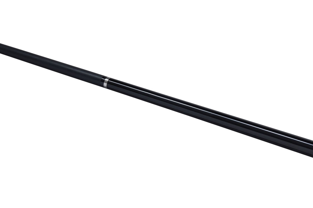 PowerGlide Svartur Fibreglass Snooker Cue With Case 10mm Tip Bundle - Black