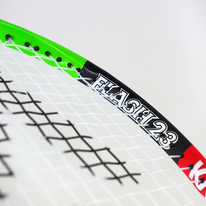 Karakal Flash Junior Tennis Racket - Parallel Frame for Red Zone Players - 23"