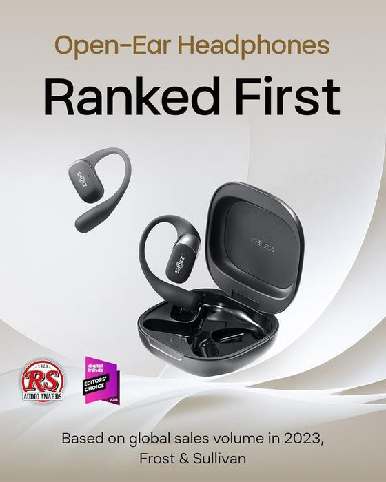 Shokz OpenFit 2 Black Open Ear Headphones Earphones