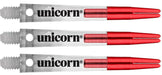 Unicorn Darts Shafts Gripper Zero Degrees Short Stem With Aluminum Top *SALE*Unicorn