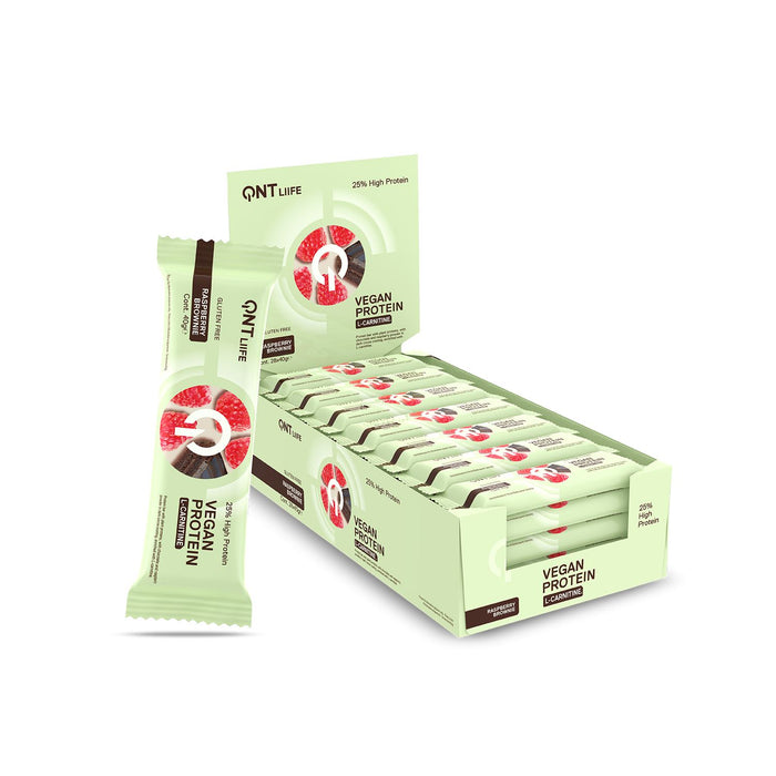 QNT Vegan Protein Bar 25% + L-Carnitine