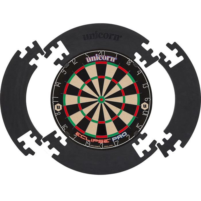 Unicorn Darts Jigsaw Dartboard Surround Black – Premium Protection & Style