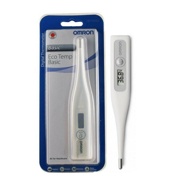 Omron MC-246-E Eco Temp Basic 60 Second Measurement Digital Thermometer