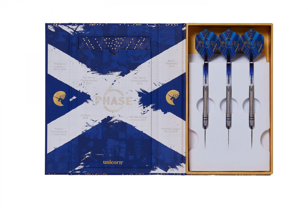 Unicorn Tungsten Darts Set Champion Gary Anderson Steel Tip 21/22/23/24/25G