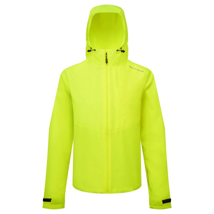 Altura Cycling Ladies Jacket Nightvision Nevis Waterproof With Hood - Yellow