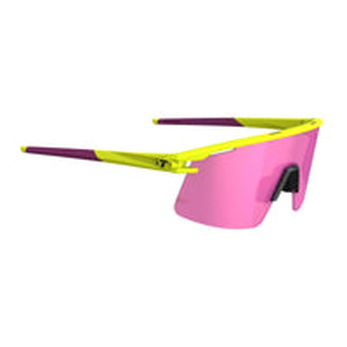 Tifosi Moab Lite Speed Yellow Running Cycling Sunglasses With AC Red/Clear Lens
