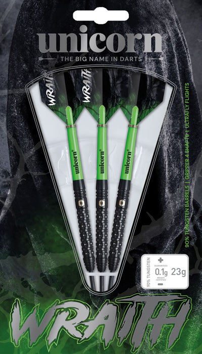 Unicorn Darts Wraith 90% Tungsten Steel Tip Max Control Dart Set