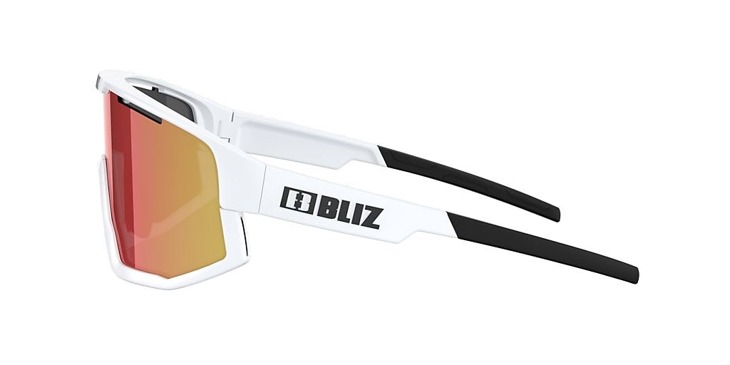 Bliz Fusion Sunglasses Cycling Sports Use White Frame Red lens