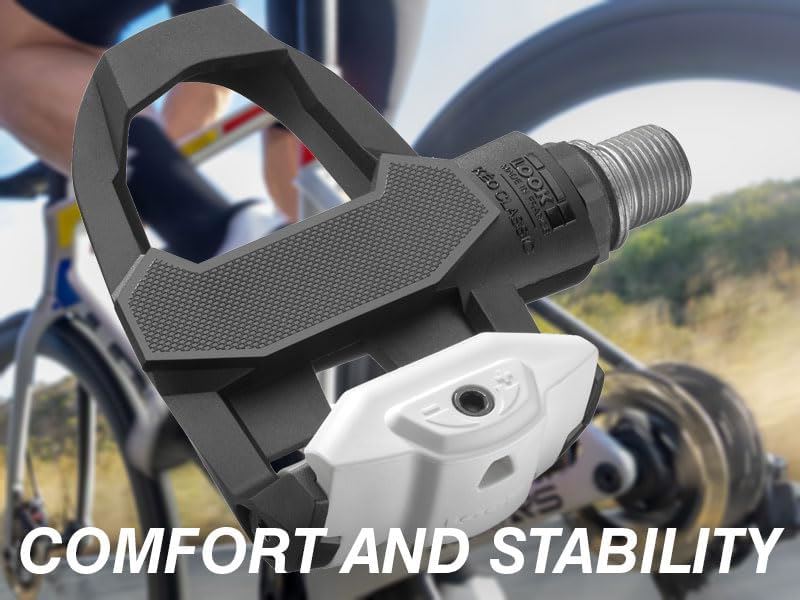 Look Keo Classic 3 Road Bike Pedals Large With Adjustable Tension Black/White
