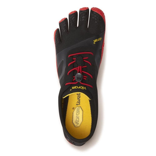 Vibram KSO Evo Mens Five Fingers Barefoot MAX FEEL Training Shoes - Black/RedVibram