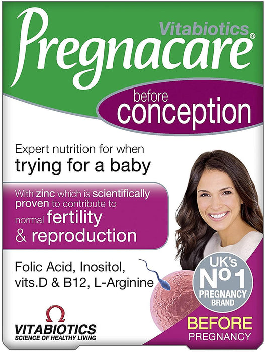 VITABIOTICS PREGNACARE  CONCEPTION 30 TABLETS