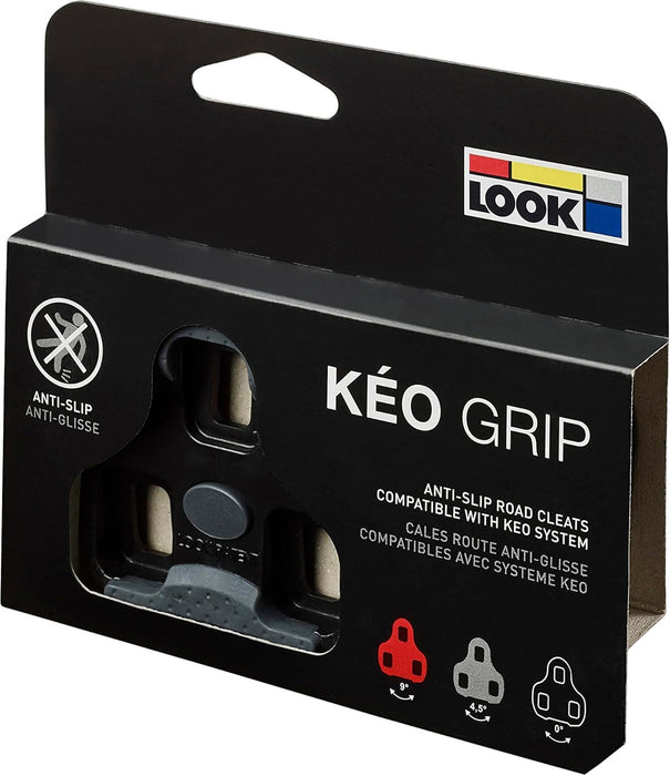 LOOK Keo Grip Cleats Road Bike Clipless Pedal Cleats Anti-Slip Design - Black