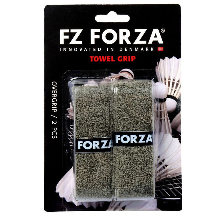Forza Towel Grip Badminton Racquet Handle Wrap Anti Slip 2pcs Replacement Tape