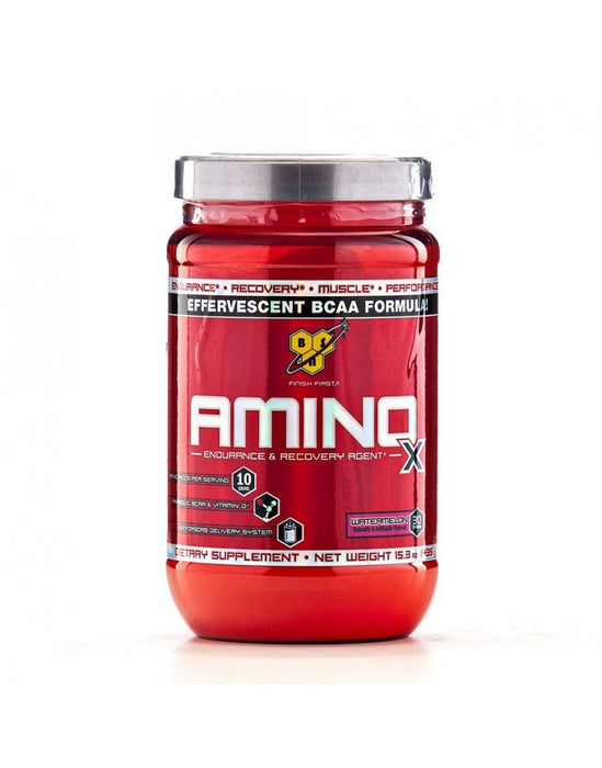 BSN Amino X BCAA Powder Performance Endurance And Muscle Recovery Agent - 435g-Blue Raz