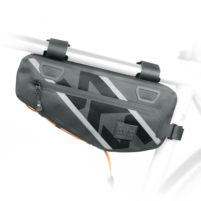 SKS Explore Frame Bag - 2.7 L Waterproof Bikepacking Bag with Packing Loop”