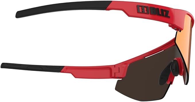 Bliz Matrix Sunglasses Cycling Sports Use Red Frame Red Lens
