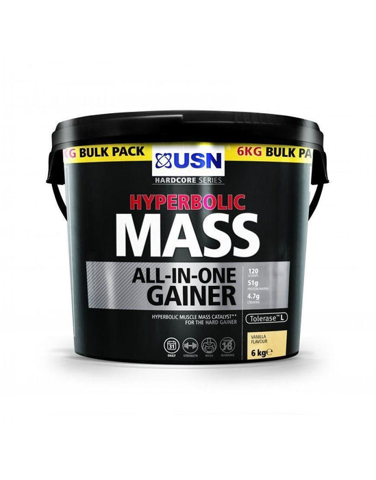 USN HYPERBOLIC MUSCLE GAINER - PROTEIN POWDER - AMINO ACIDS - 6KGUSN