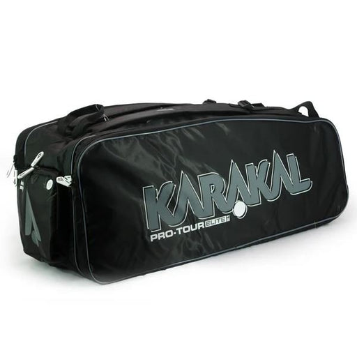 Karakal Pro Tour 2.1 Elite 12 Racket Bag Wet & Dry Compartment Side Pockets WhiteFITNESS360