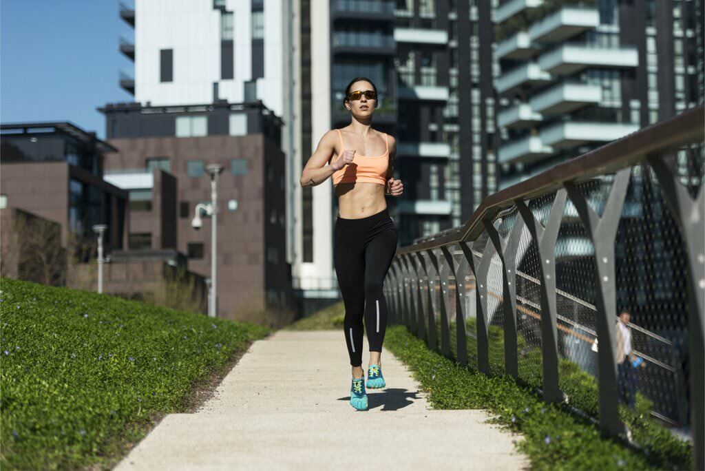 Vibram Ladies V - Run Running & Training Shoes With Five Fingers Barefoot FeelVibram