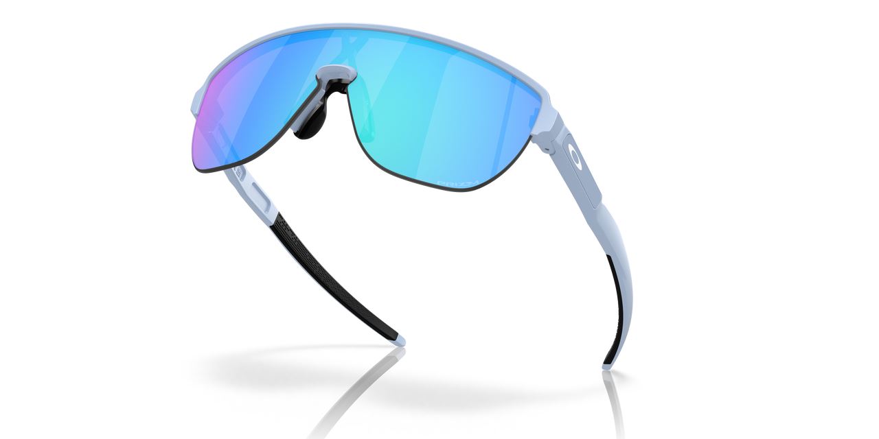 Oakley Corridor Sunglasses Matte Stonewash Sports Non Slip Frame Sapphire Lenses