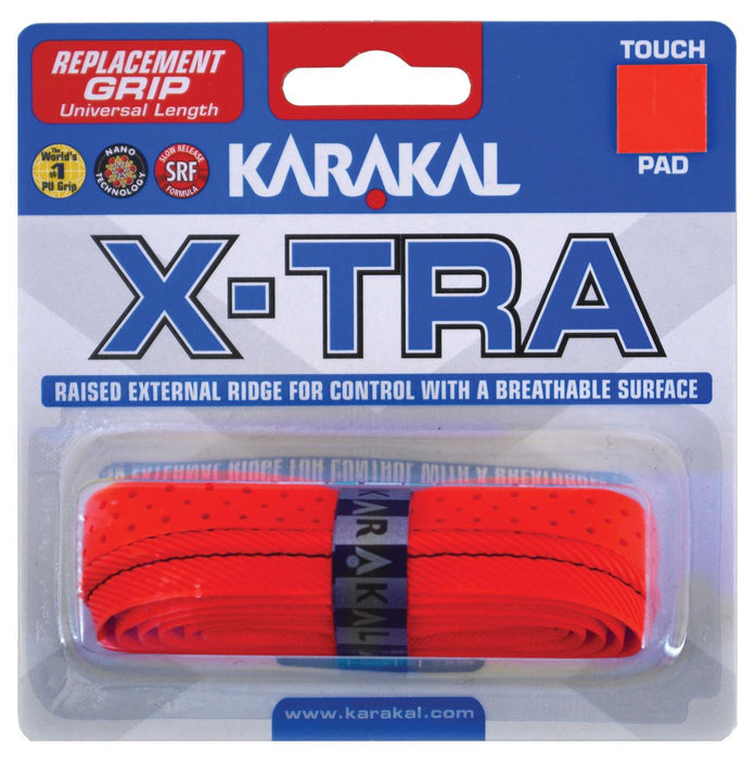 Karakal PU X-TRA Racket Grip Replacement Cushioned Breathable Self Adhesive