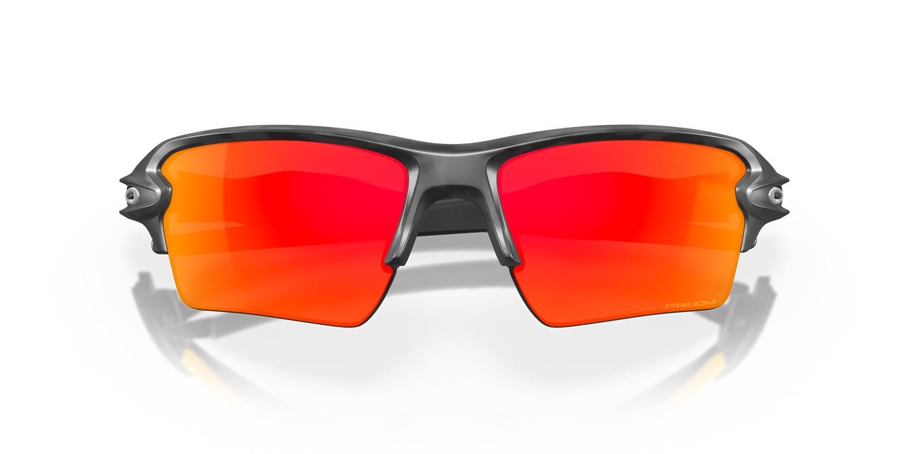 Oakley Flak 2.0 XL Sunglasses Prizm Ruby Lenses Fishing Sports Black Camo FrameOakley