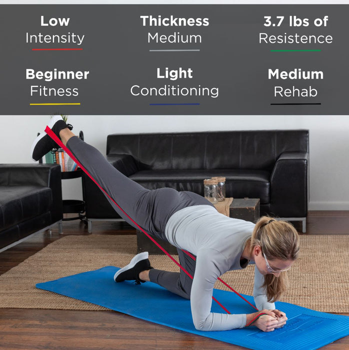 THERABAND Light 50 Yard Latex Resistance Bands ForPhysio, Rehab & Strength