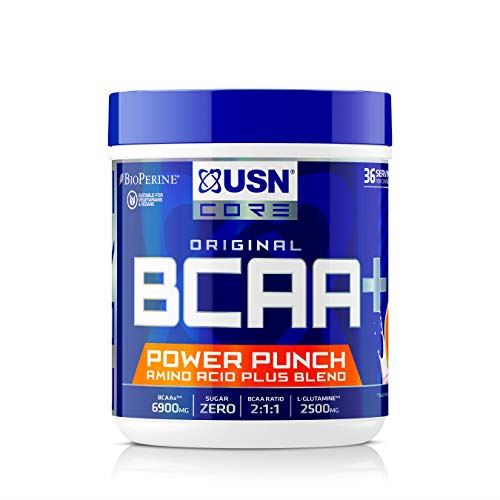 USN BCAA Power Punch Muscle Recovery And Performance Supplement Powder - 400g