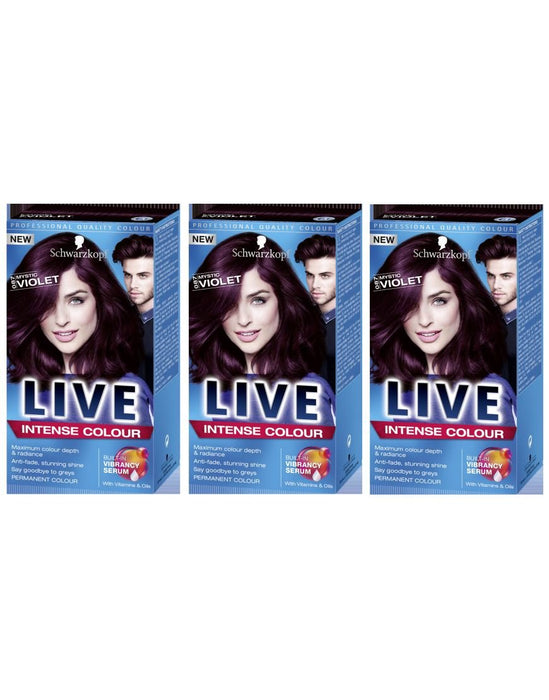 Schwarzkopf LIVE Intense Pro Permanent Hair Colour DyeSchwarzkopf