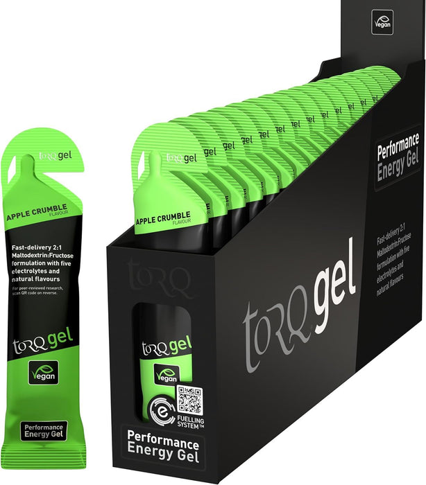 Torq Energy Gel Organic Vegan Refreshing Workout Performance Box - 15 Sachets