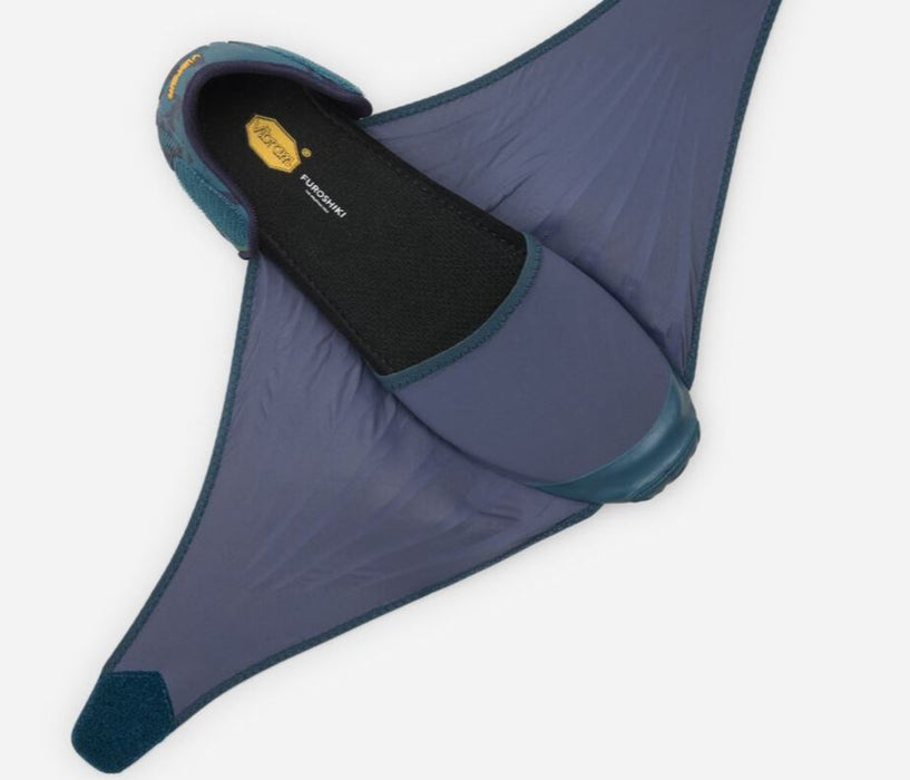 Vibram Furoshiki Original Barefoot Shoes Wrapping Footwear - Blue/Green