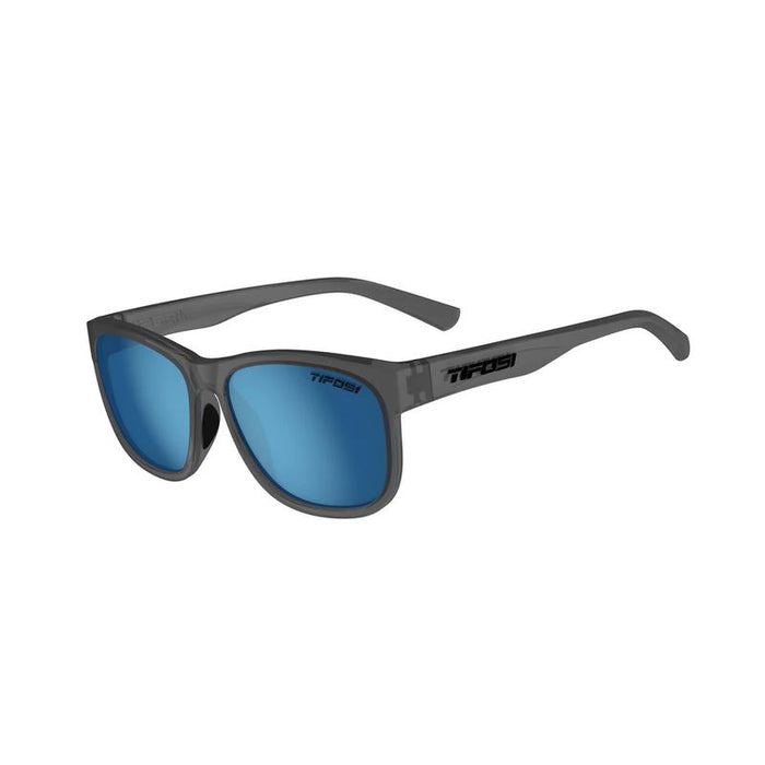 Tifosi Swick Sunglasses Sports Eyewear - Satin Vapor Smoke Polarized