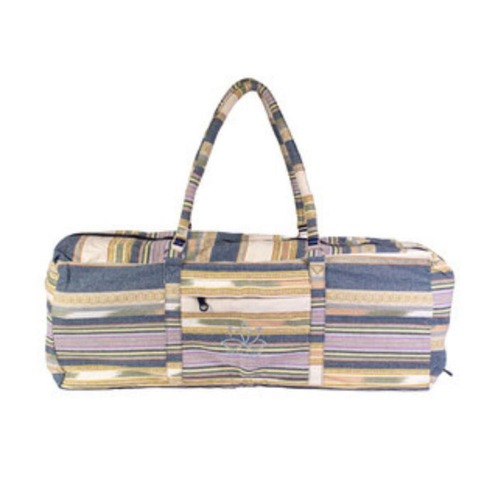 Fitness Mad Striped Powerloom Yoga Kit Bag – Yoga Mat & Pilates Carrier