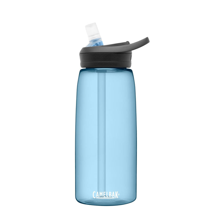 CamelBak Eddy Bottle Leakproof Stain Resistant Water Bottle 1 Litre - True Blue
