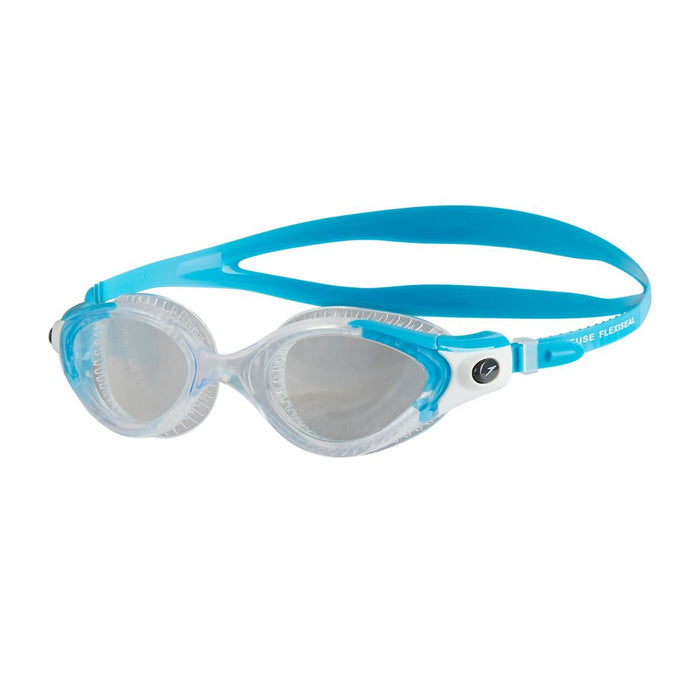 Speedo Futura Biofuse Flexiseal Female Swimming Goggles Cushioned Fit Turquoise
