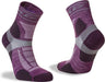 Hilly Trail Anklet Socks Cushion Sports Running Blackberry/Grey - 3 Pairs for 2Hilly