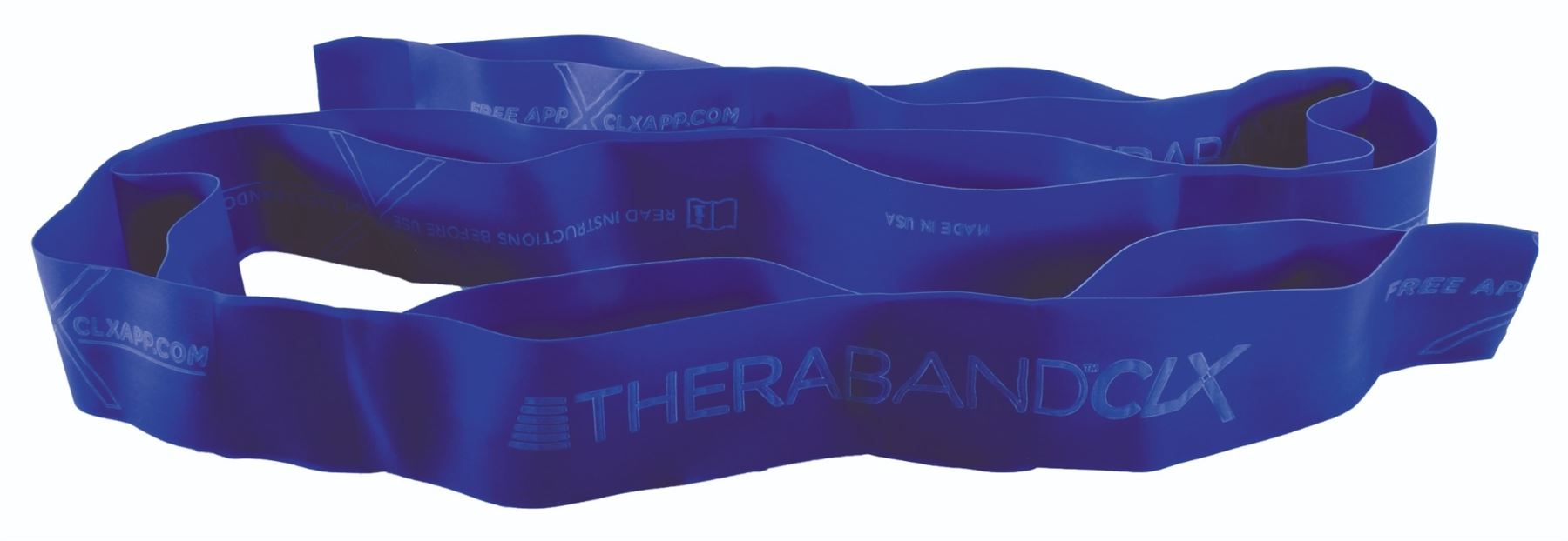 Theraband Resistance Bands Consecutive Loops Fitness Yoga Excercise Aid - Blue