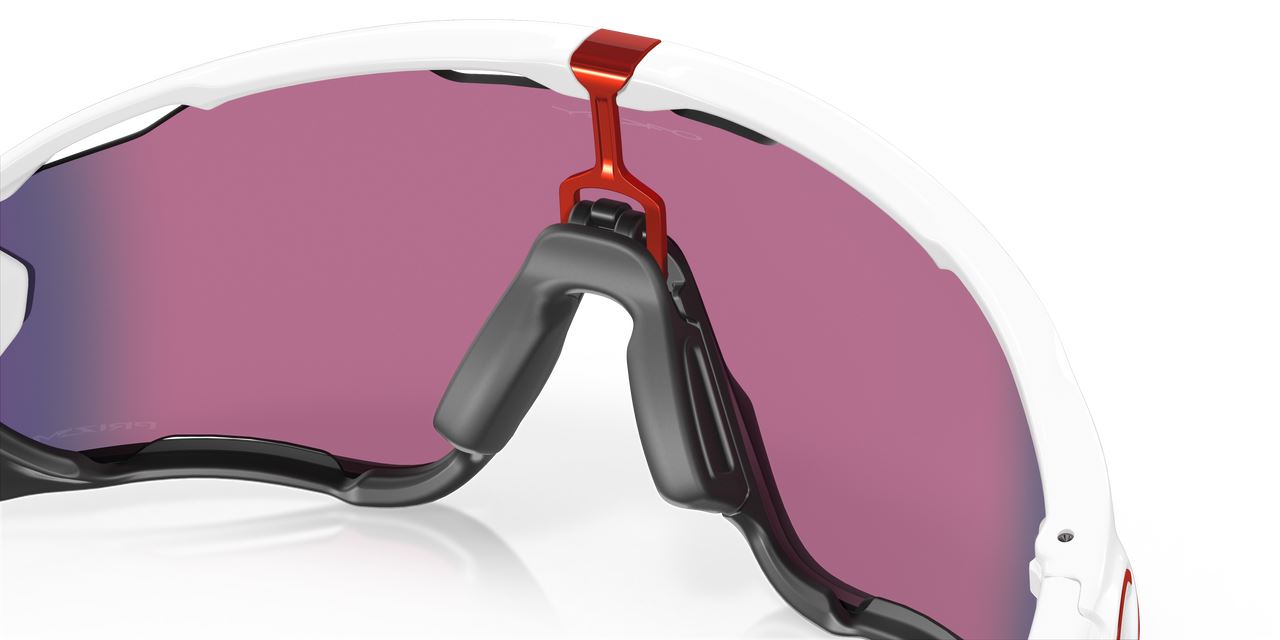 Oakley Jawbreaker Sunglasses Polarized Polished White Frame Road Lenses Sports