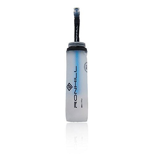 Ronhill Fuel Flask With Long Straw Lightweight Roll Up Silicone Bottle - 500ml