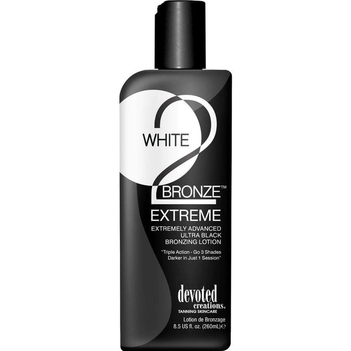 Devoted Creations White 2 Black Bronzing Tanning Lotion