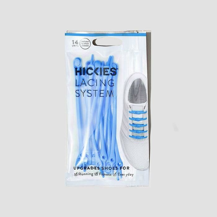Hickies Laces Originals No Tie Elastic Shoelaces Straps 14 Pack - Electric Blue