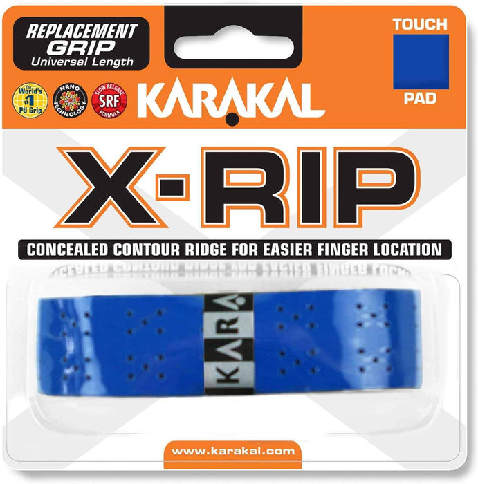 Karakal PU X-RIP Grip - Replacement - Cushioned - Breathable - Self Adhesive