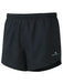 Ronhill Mens Running Slim Short in Black with Zipped Pockets - BreathableRonhill