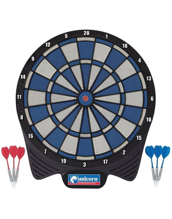 Unicorn Darts 79596 Non Electronic Soft Tip 8 Player Dartboard Darts SetUnicorn