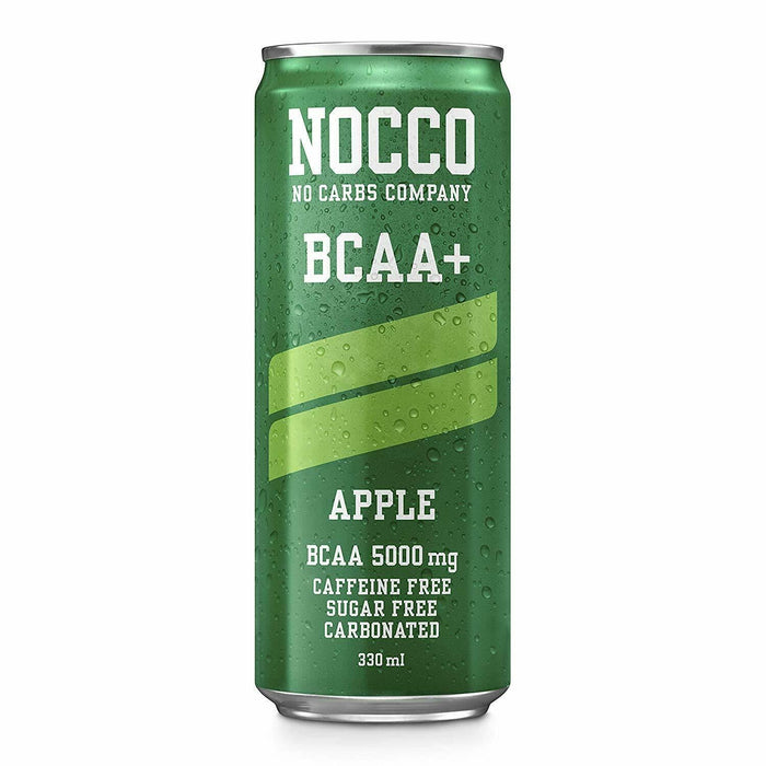 Nocco BCAA+ Cans Fizzy Sports Amino Acid Energy Drink - 330ml x 24