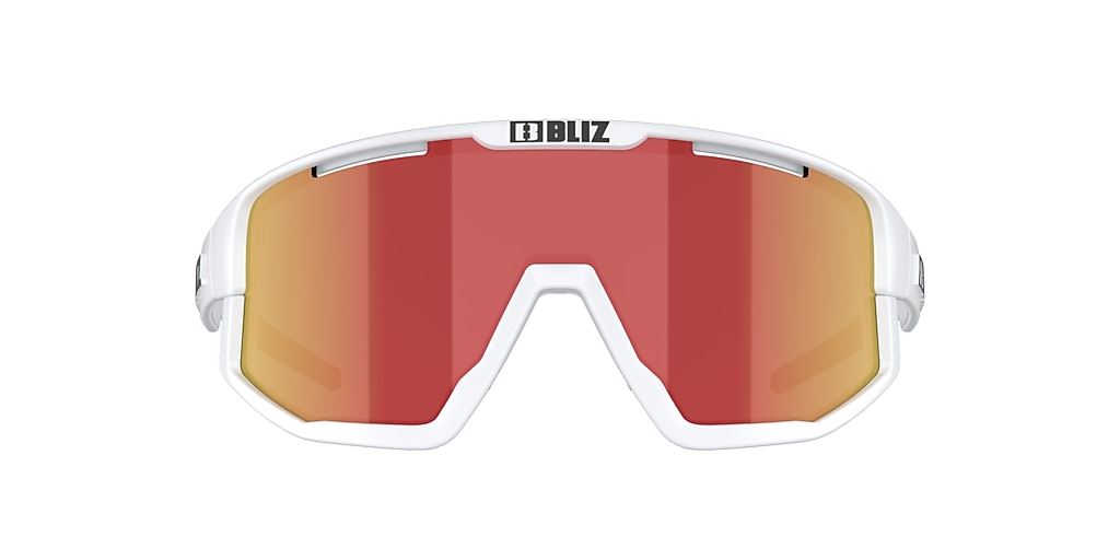 Bliz Fusion Sunglasses Cycling Sports Use White Frame Red lens