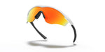 Oakley M2 Frame XL Cycling Sunglasses Fire Iridium Lenses Polished White FrameOakley