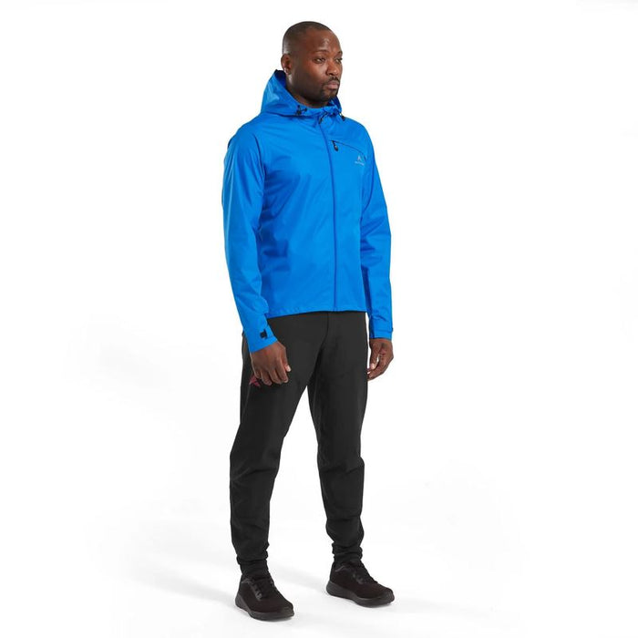Altura Cycling Jacket Nightvision Nevis Waterproof, Helmet Compatibe Hood - Blue